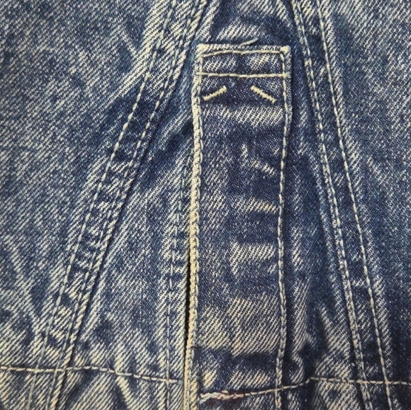 Gitano Vintage Acid Washed Denim Skirt Size 14 Perfect Condition - Picture 4 of 9